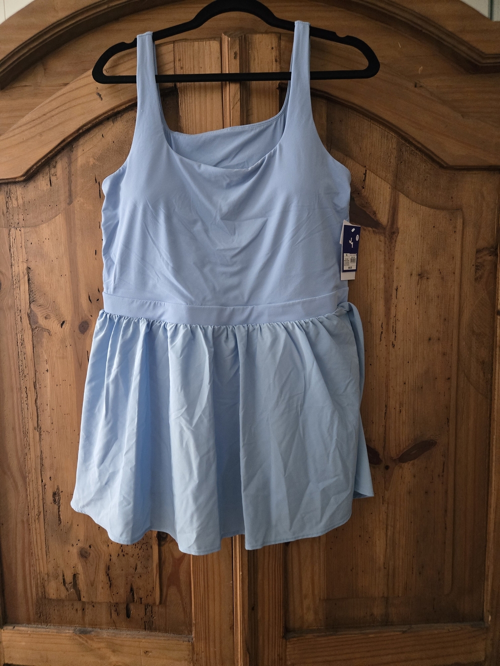 JoyLab Light Blue Active Wear Dress